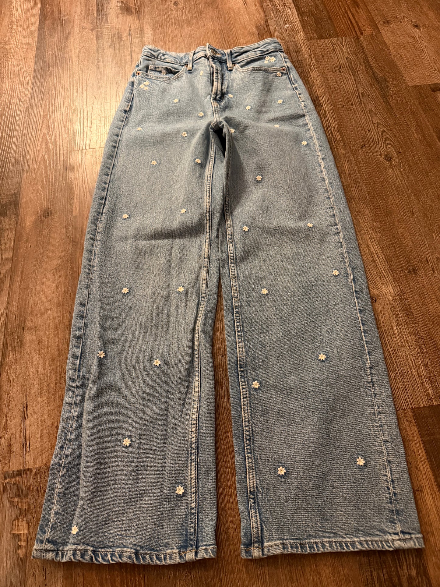 old navy wide leg - size 0