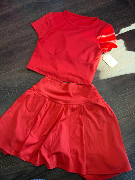 hollister gilly hicks set - xs * skirt has shorts under